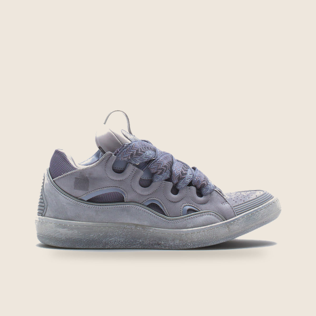Lanvin Curb — Gris anthracite