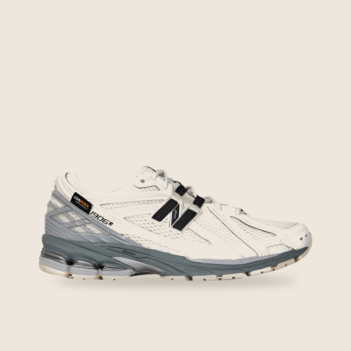 New Balance 1906R — Blanc et argent