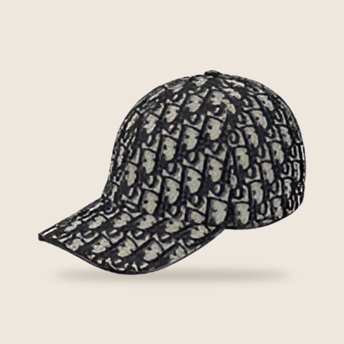 Casquette Dior — Bleu marine Oblique