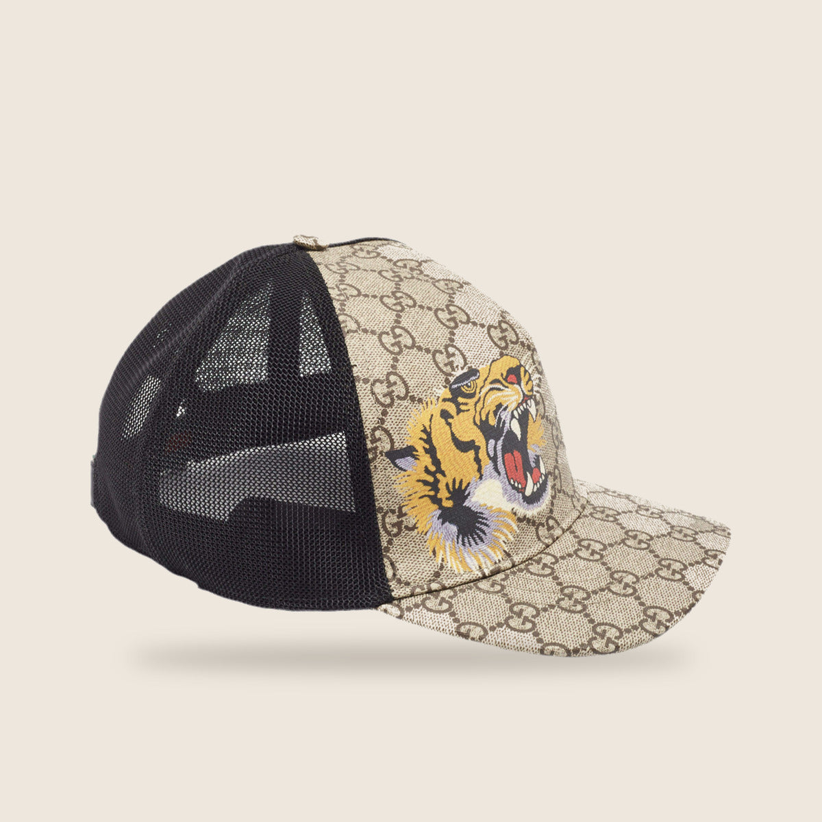 Casquette Gucci — Beige tigre