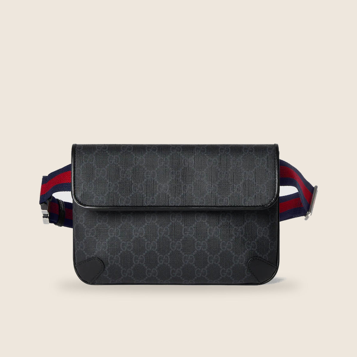 Sacoche Gucci — Noir ceinture Web