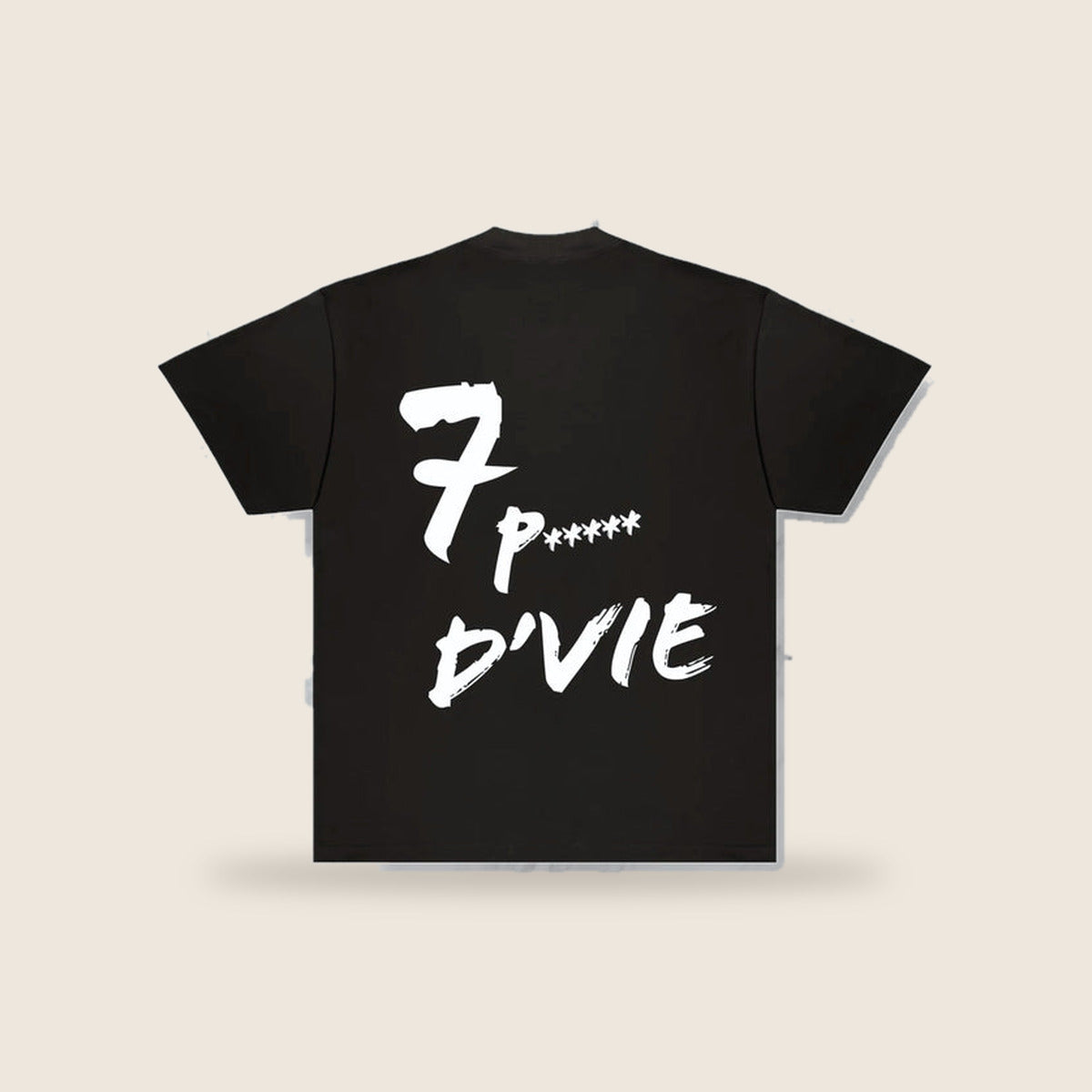 T-shirt imprimé — Noir