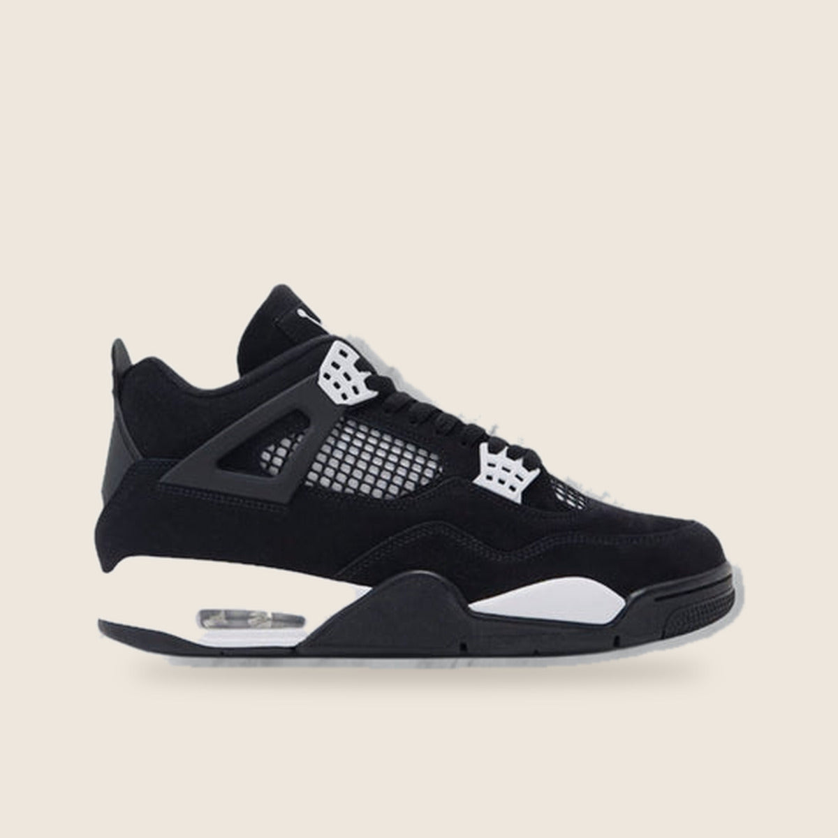 Jordan 4 Sneaker — Noir