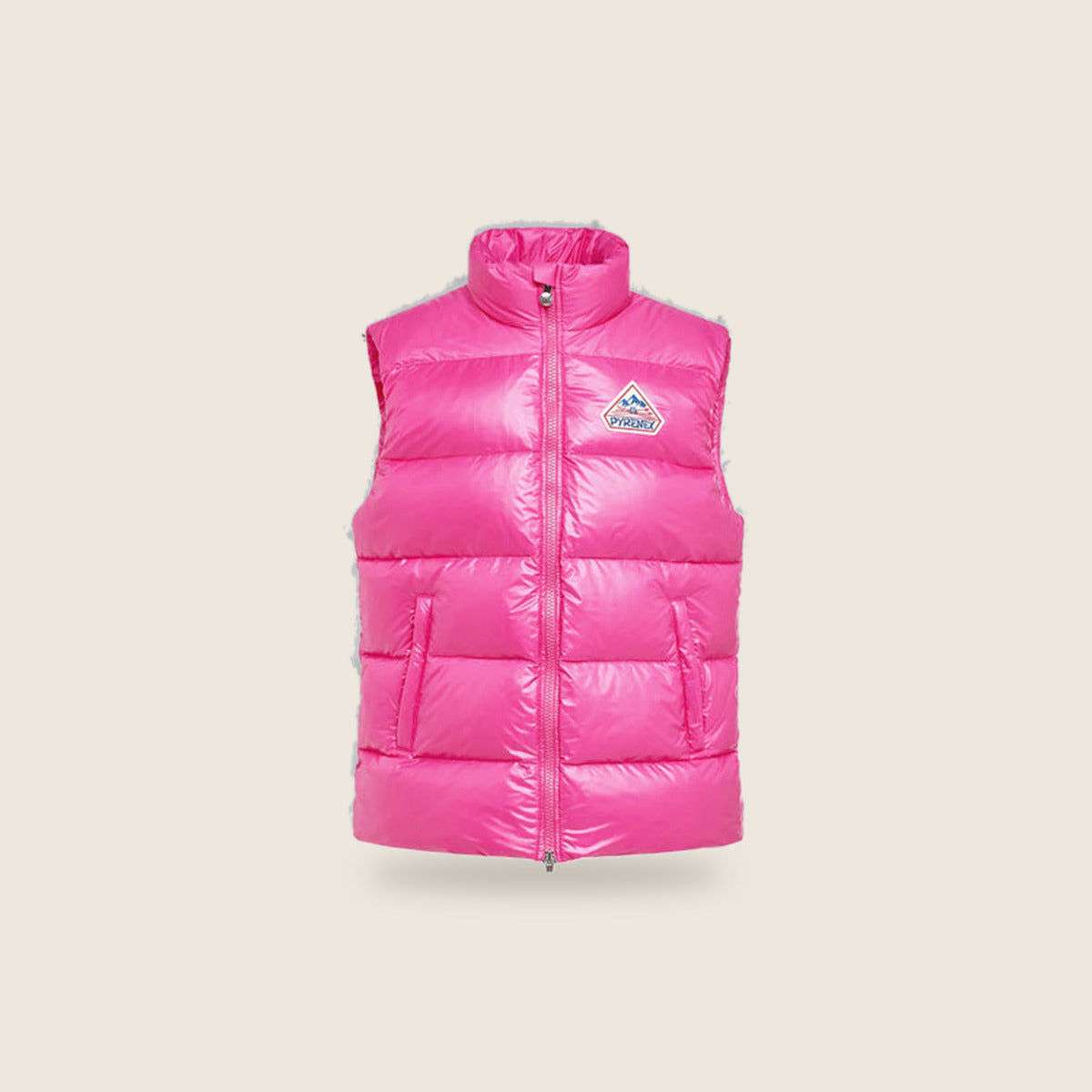 Doudoune sans manche Pyrenex — Rose