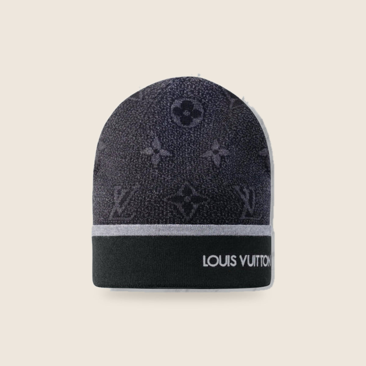 Bonnet Louis Vuitton — Noir
