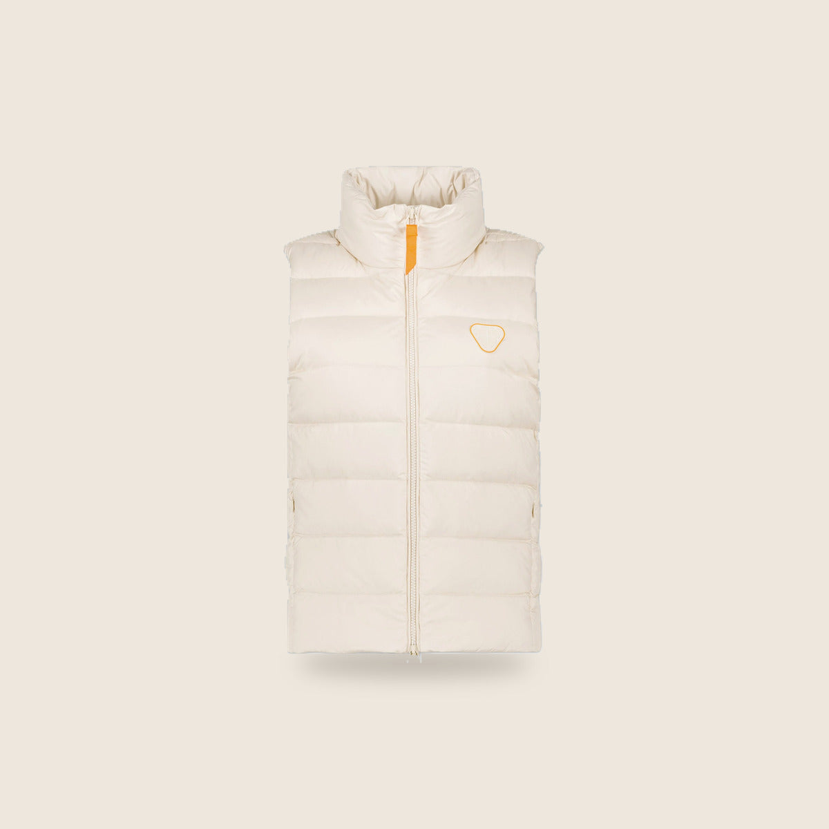 Doudoune sans manche Gertrude — Beige